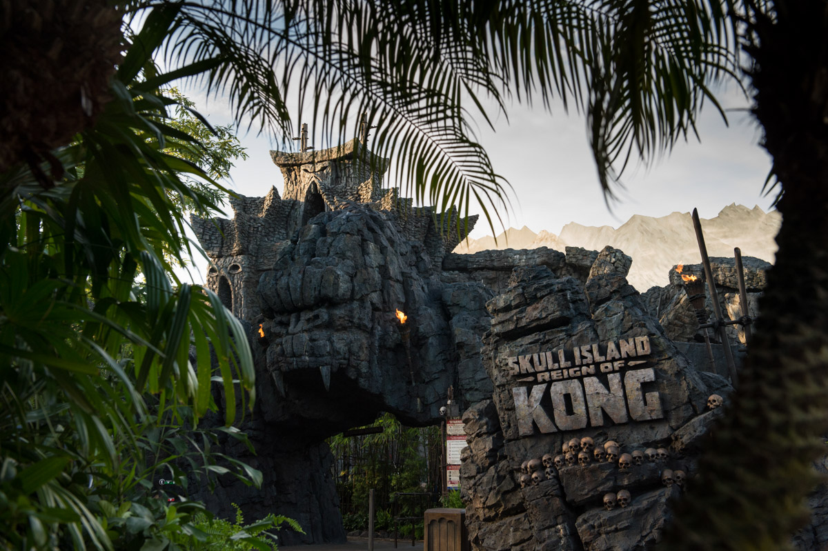 Skull island Reign of Kong at Universal Orlando